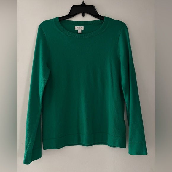 J. Crew Factory Sweaters - J. Crew Cotton-Wool Blend Teddie Sweater Size S
